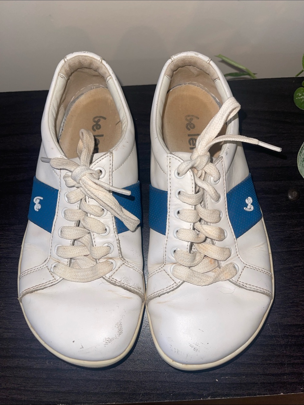 Be Lenka Women's White Lace-Up Casual Sneakers